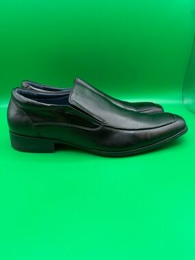 Steve Madden Men’s P-SUTTON Loafers Black Slippers Dress Shoes SZ 13